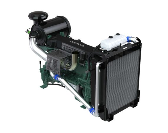 The D13 500 kVA has a fuel-saving of 4 – 5%, compared to previous models.
