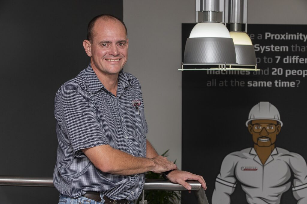 Anton Lourens, CEO of Booyco Electronics.