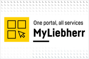 The redesign of the MyLiebherr homepage marks the start of a new phase in the further development of the portal.