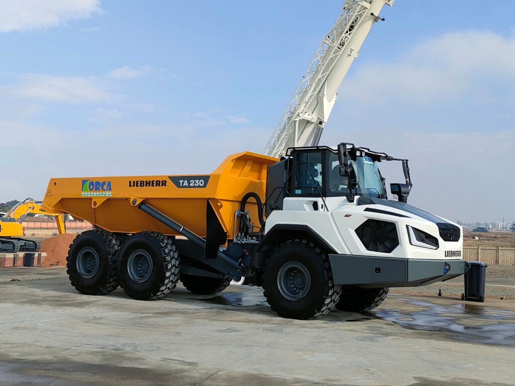 The Liebherr TA 230 Litronic was officially launched at an open day held on 24 June 2022. 