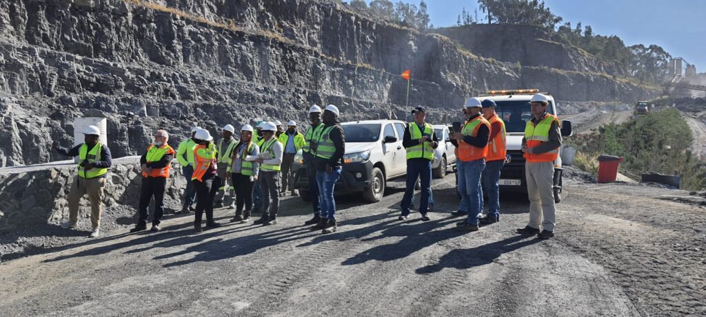 SARF members recently visited Afrimat Lyttleton to see how the quarry produces its material.