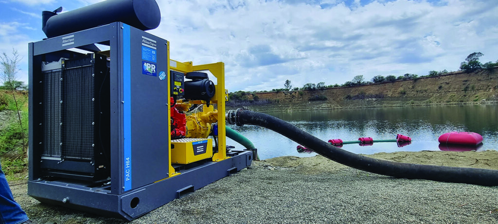 IPR has been awarded the master distributorship for Atlas Copco dewatering pumps in the Southern African region.