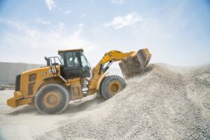 The new Cat 950 wheel loader.