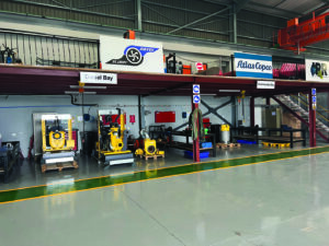 IPR’s new facility has a dedicated servicing and repair shop.