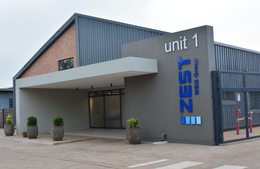 The newly expanded and modernised Zest WEG Middelburg branch.