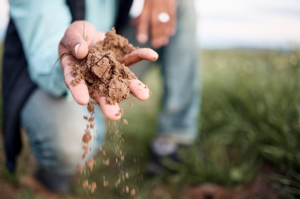 The shortage of natural sand, a non-renewable resource, is a growing environmental issue for concrete production.