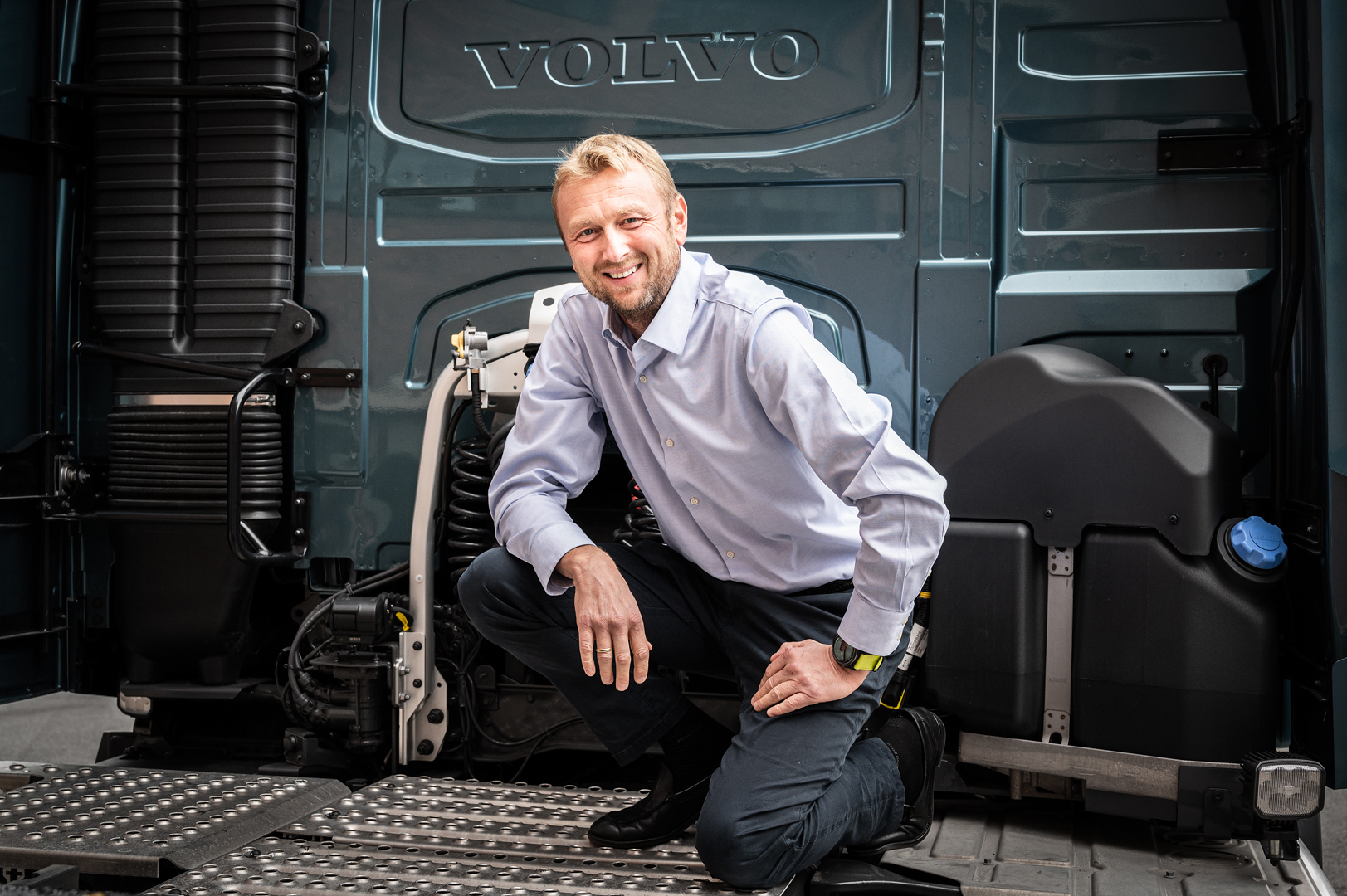 Waldemar Christensen, MD of Volvo Trucks South Africa.
