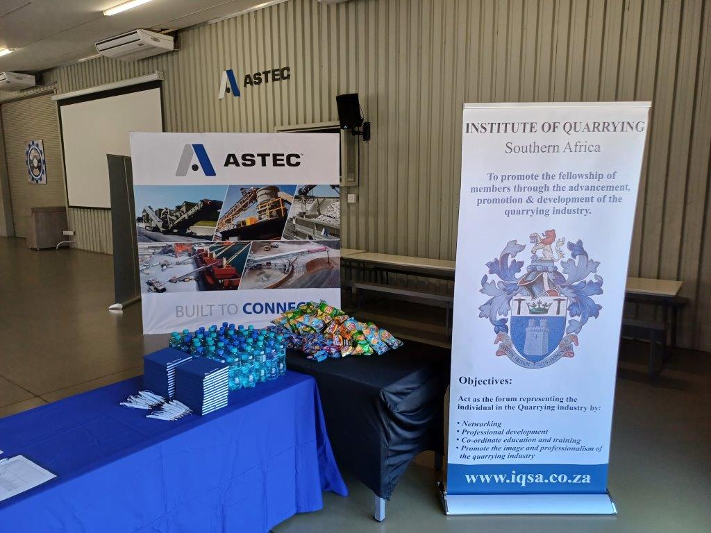 During the factory tour and a compelling presentation, Astec leadership and product specialists shared information about the international organisation and its expansive equipment range.
