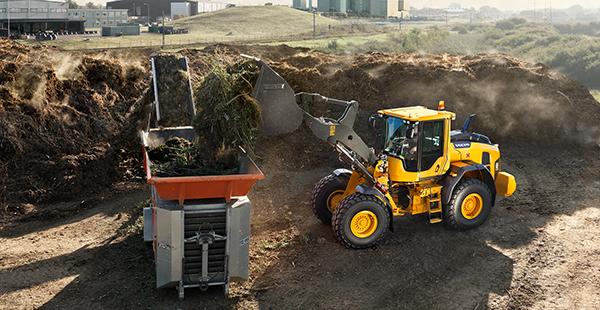 The H-Series wheel loaders boast a brand-new look and feel, as well as a number of performance-enhancing upgrades.