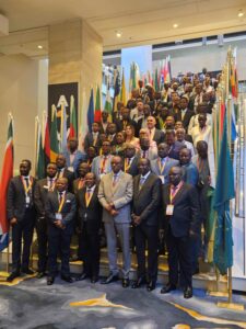 Country representative leaders, business and energy experts at the Africa Oil Week.