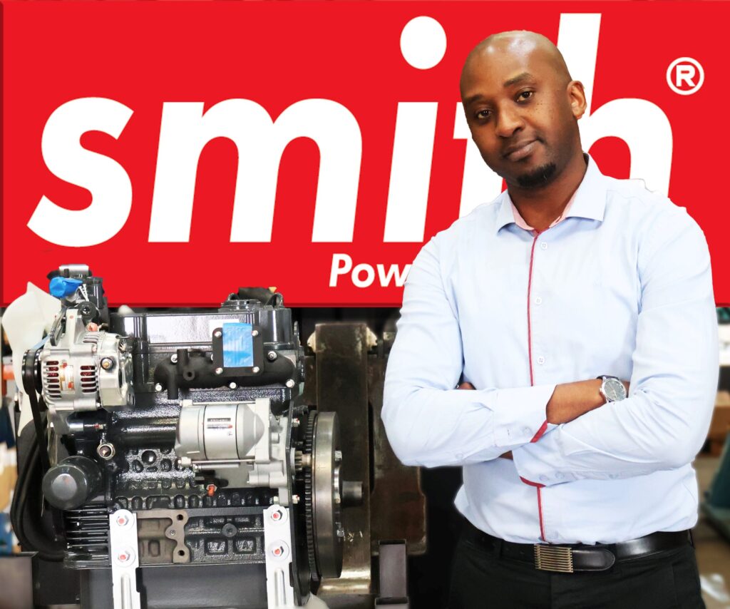 Clement Ngamlana of Smith Power Equipment.