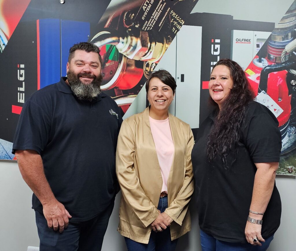 From left: Rudi Denton, Zenda Kleu-Pedersen and Rene Smith.