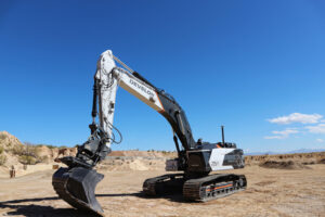 Concept-X 2.0 cabinless excavator.