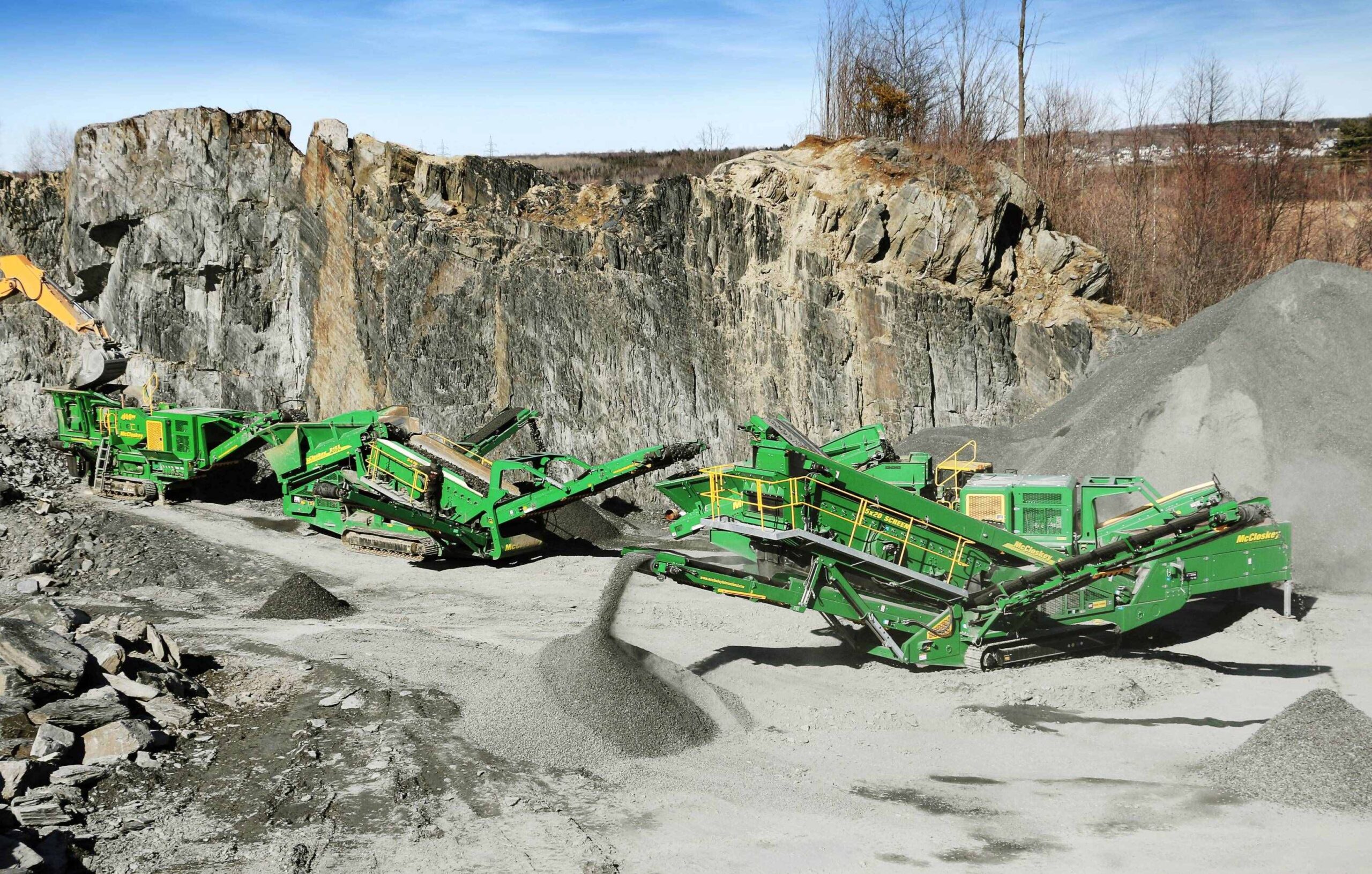 McCloskey International approached Titan to see if the company could make a flowmeter able to monitor the oil flow on a rock crushing machine. 