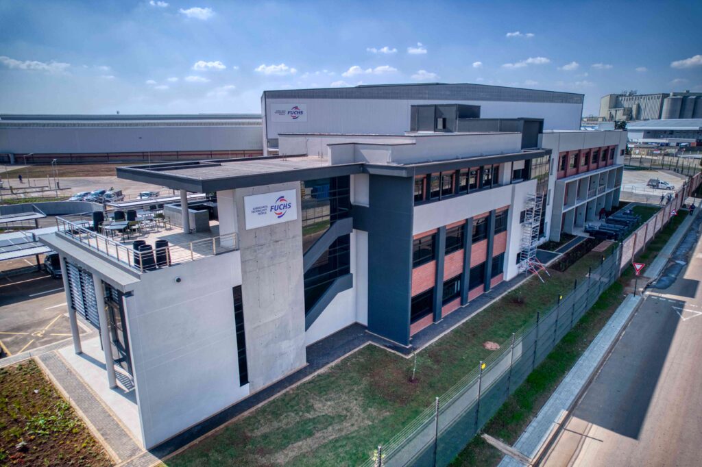 FUCHS LUBRICANTS SA’s new net zero carbon head office complex.