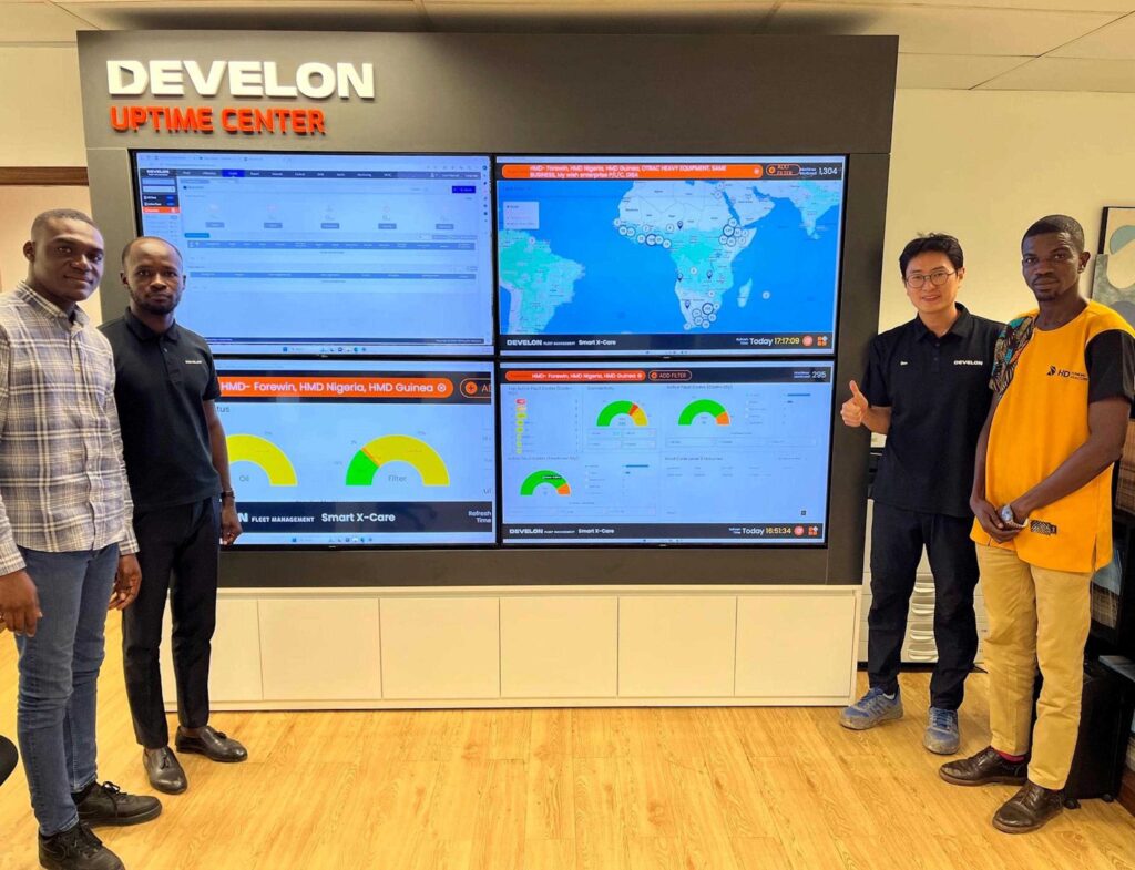 DEVELON Uptime Centre, Ghana branch.