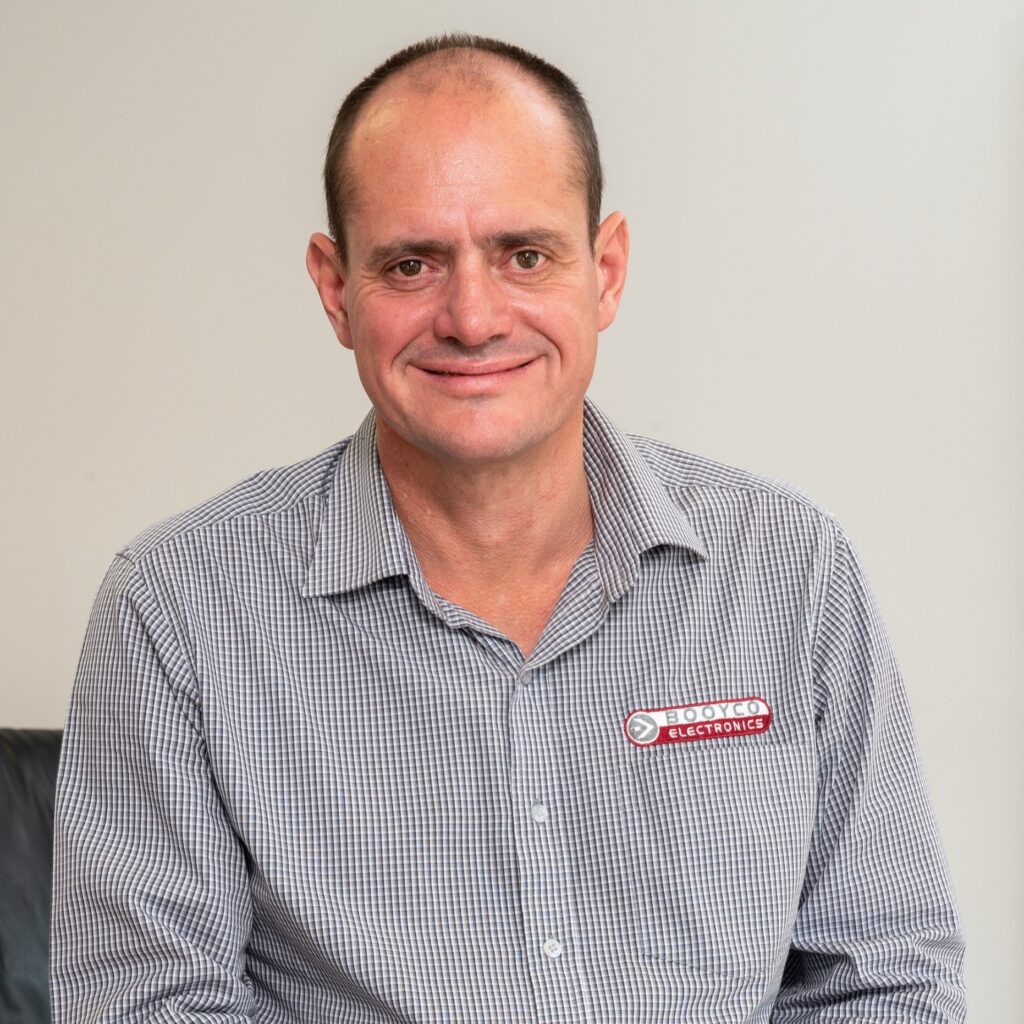 Anton Lourens, CEO of Booyco Electronics.