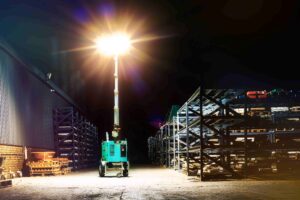 The Mobi Light range offer ready-to-run, versatile lighting towers with instant set-up time, ensuring customers can move the unit to site and begin operations.