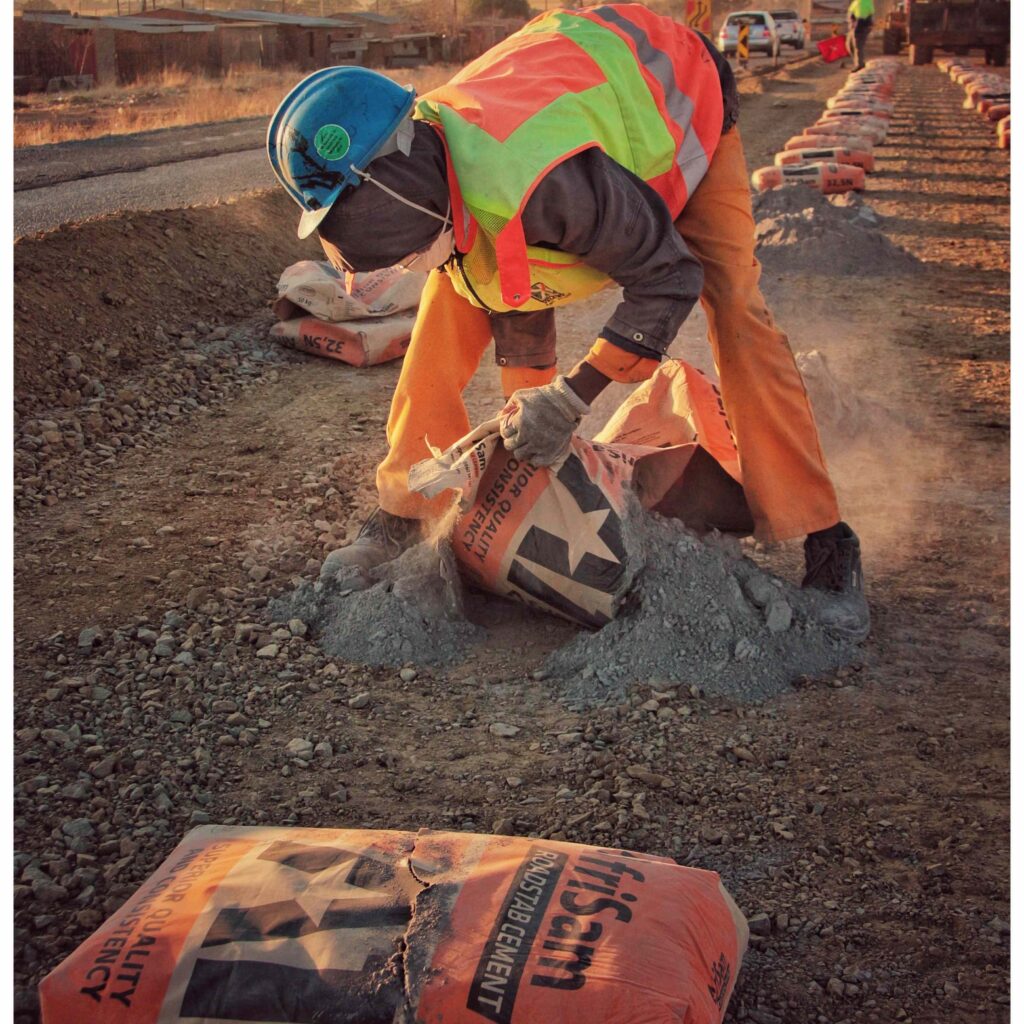 The formulation of AfriSam Roadstab Cement aims to address the vital requirements of road construction projects by ensuring the durability and stability of road bases.