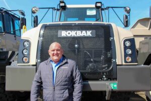 Dan Meara, with nearly 25 years in the construction industry, is Rokbak Regional Sales Manager, overseeing 15 states from Florida to New Mexico.