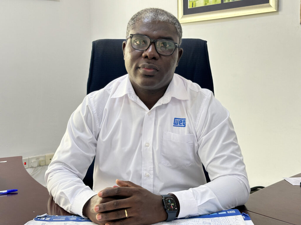 Foster Yeboah Owusu, Regional Manager – West Africa – Sales at WEG Africa.