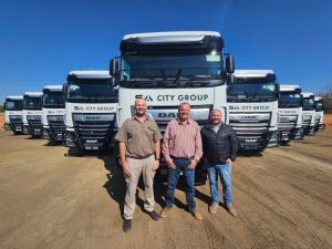 Earlier this year, SA City Link took delivery of nine DAF XF models.