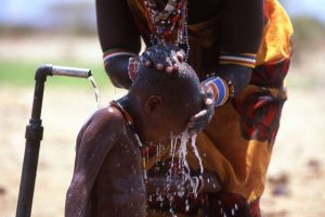 Water for All’s projects include drilling and digging wells, providing rain harvesting facilities, repairing existing water systems, protecting natural resources, and educating people in sanitation and hygiene