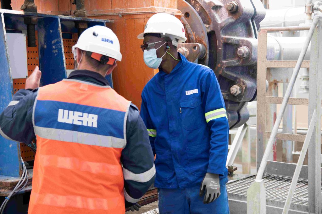 Weir collaborates with their customers to optimise their maintenance strategies.