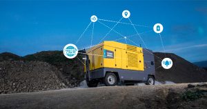 Atlas Copco FleetLink is an intelligent telematics system for real-time remote monitoring and management.