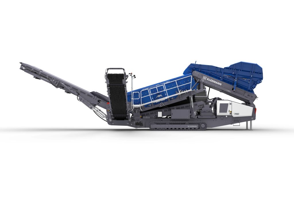 With the MOBISCREEN MSS 1102 PRO, Kleemann presents the first screening plant in the PRO line.