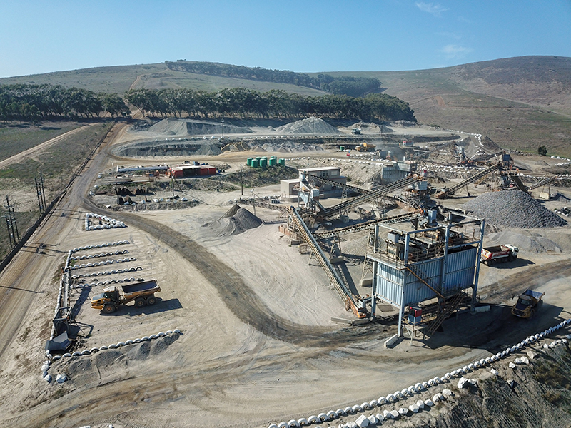 The aggregates component of the Construction Materials segment delivered a solid performance.