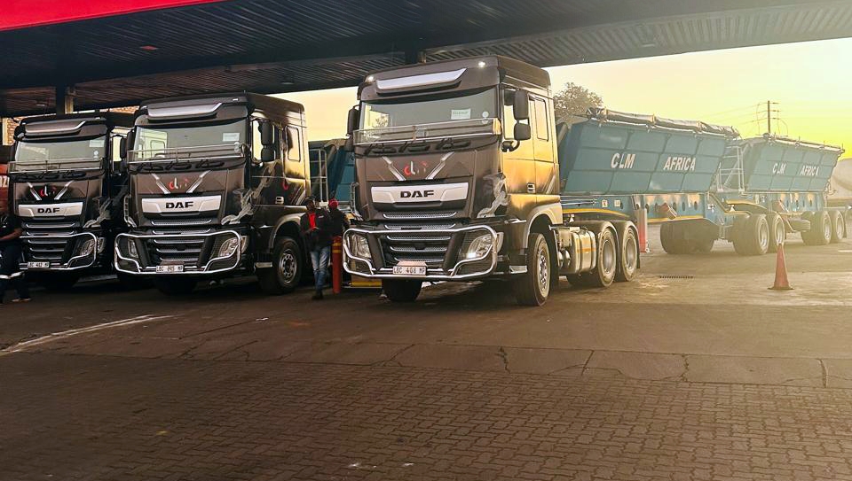 CLM Africa is beefing up its side tipper fleet with a further ten DAF units.