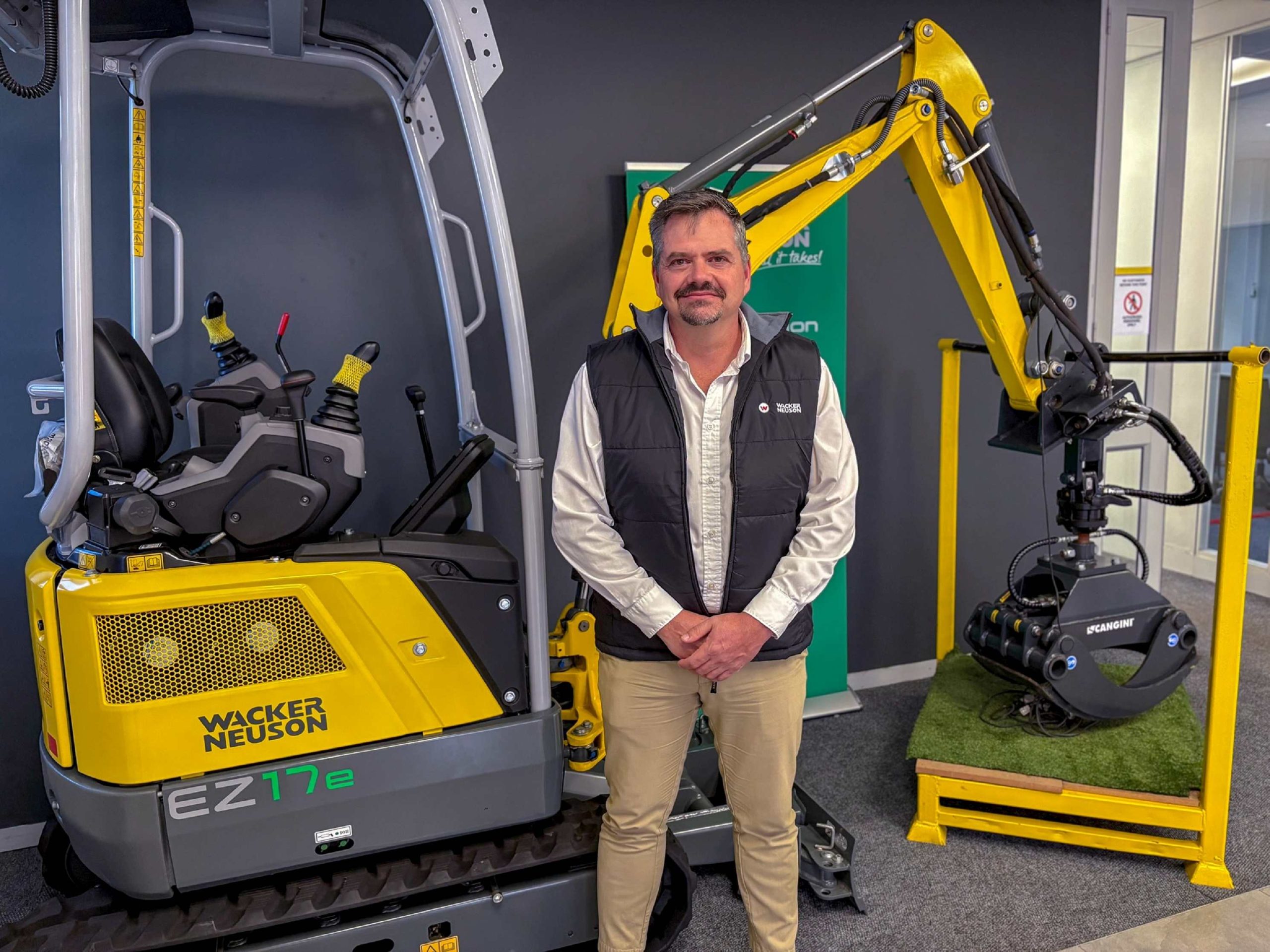 Stefan le Roux, MD of Wacker Neuson South and Sub-Saharan Africa.