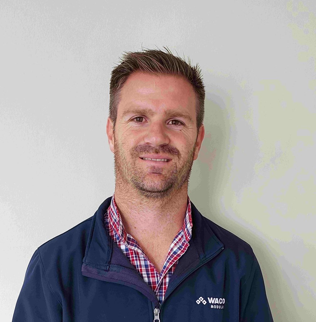 Zharn-Pierre Nel, branch manager, Waco Modular.