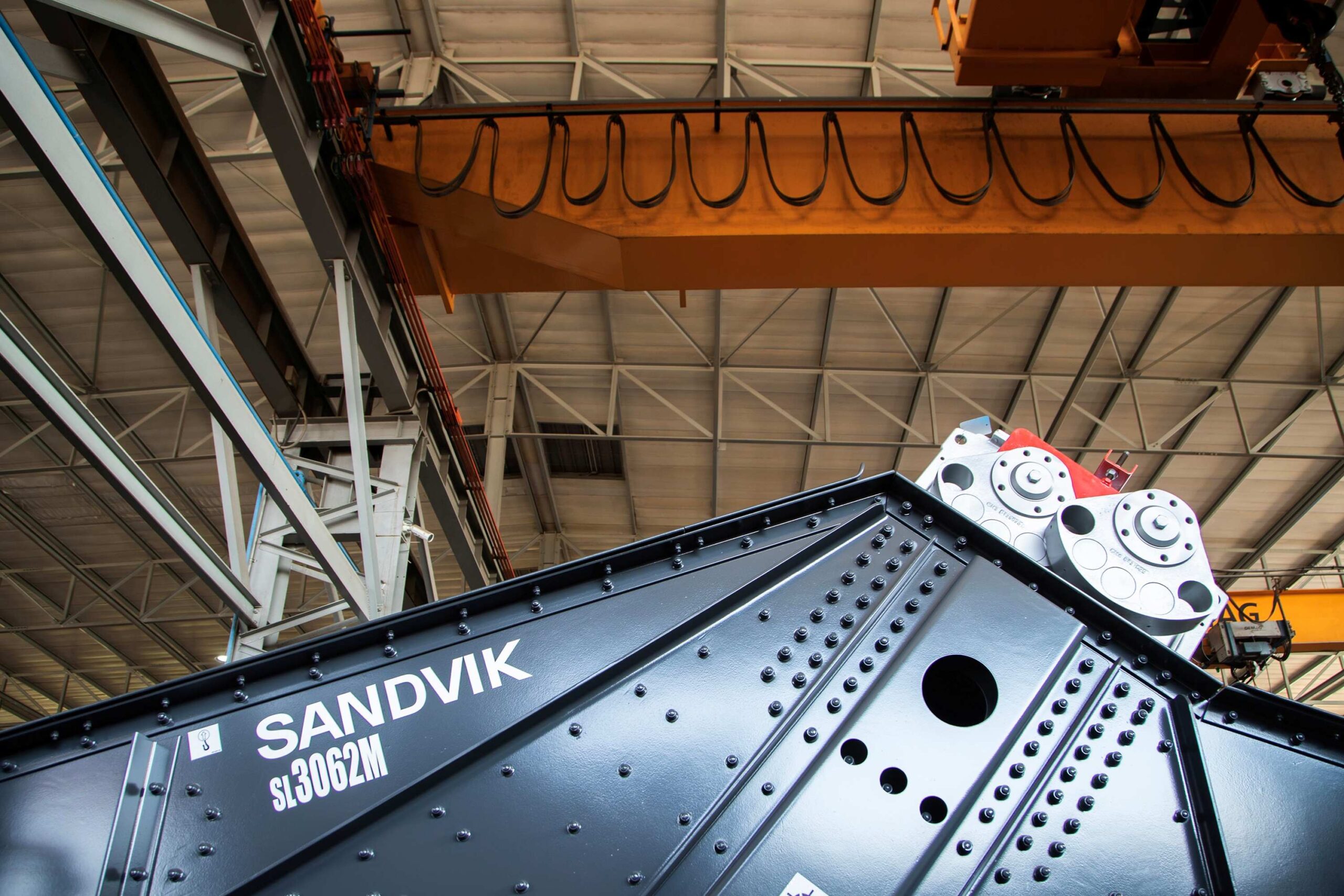 Sandvik Rock Processing's lifecycle management approach includes managing parts inventory to ensure availability when it is needed most.