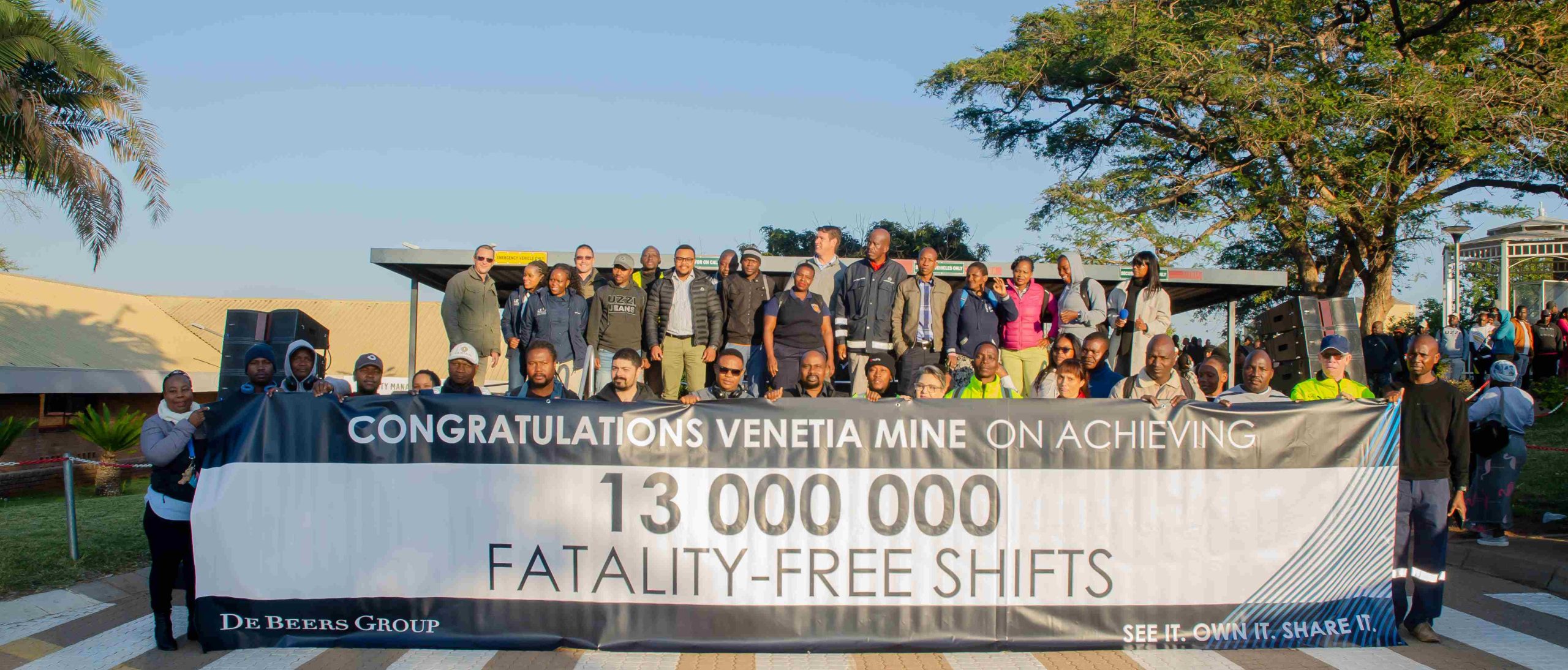 The accomplishment reflects the unwavering commitment of employees, contractors and leadership to creating and sustaining a safe and caring work environment.