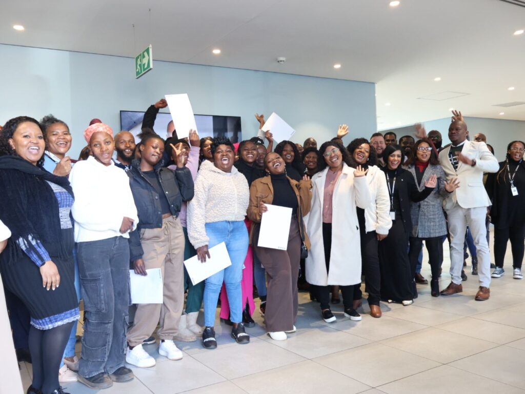 Sandvik Mining and Rock Solutions celebrated the FLC certificate handover with proud graduates and team members, marking a milestone achievement in skills development and empowerment.