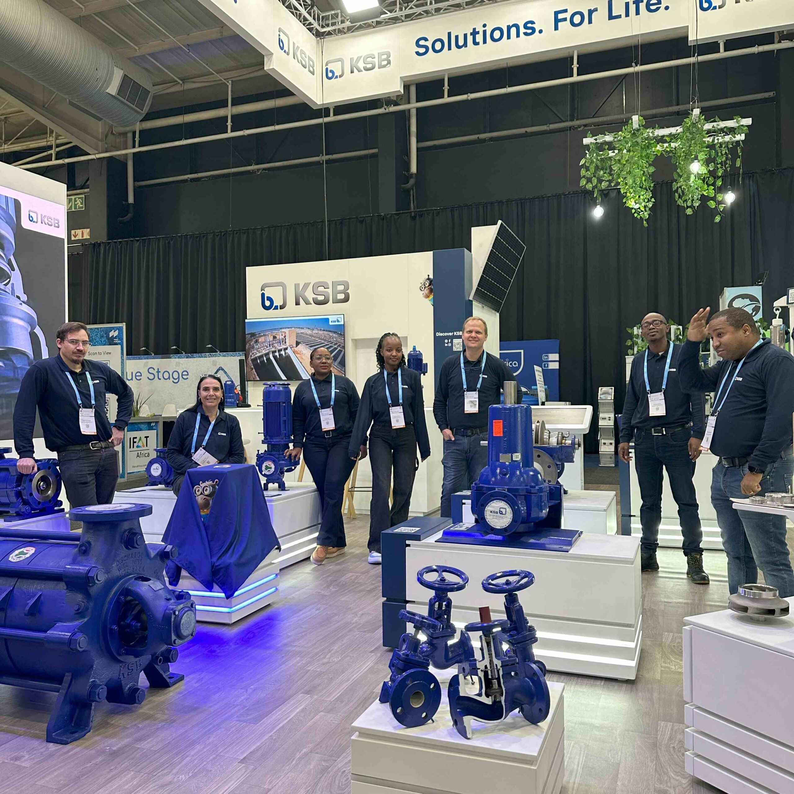 KSB Pumps and Valves finds trade shows to be a great way of communicating and building relationships with customers operating across industries and applications.
