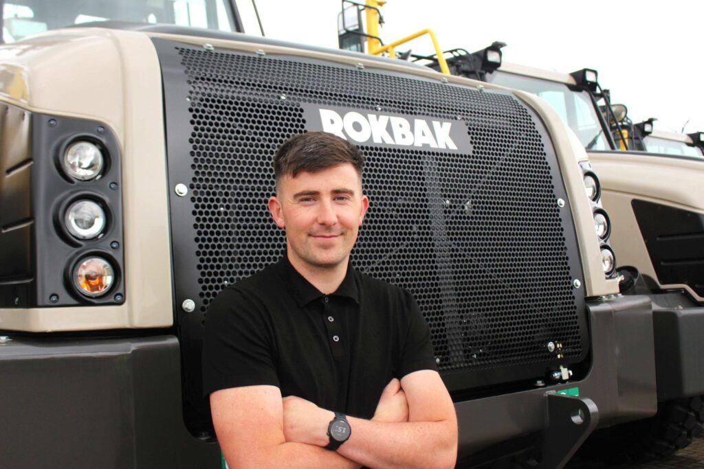 Rokbak product manager Graeme Blake.