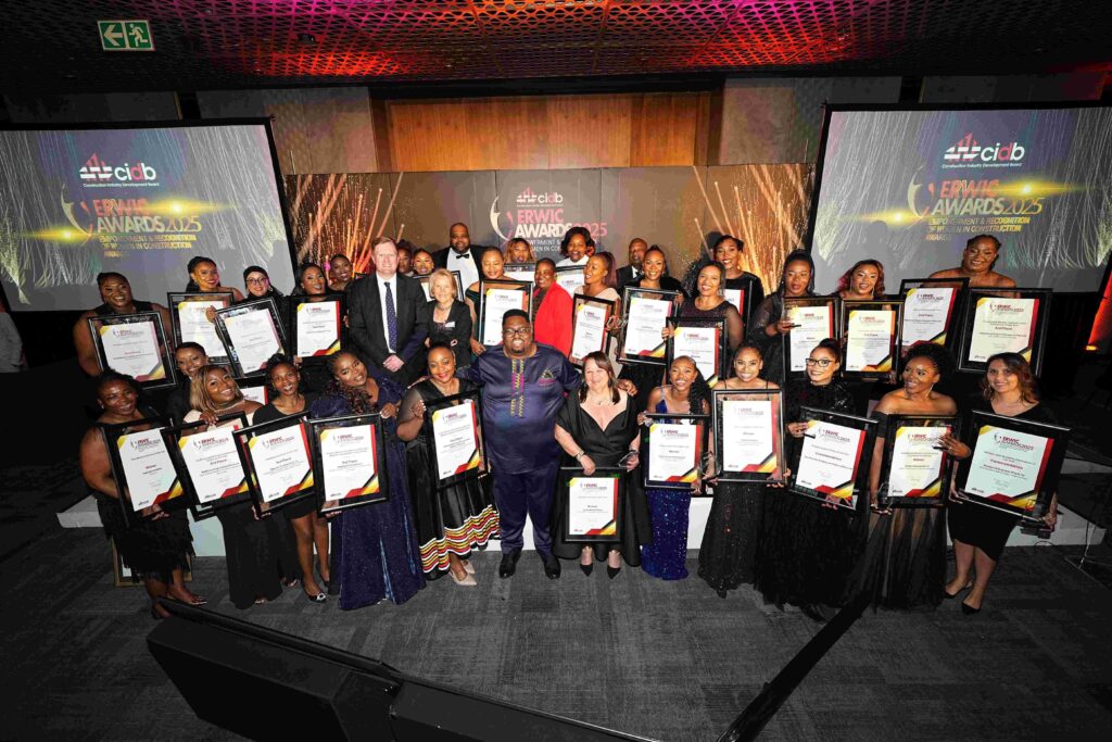 The 6th cidb ERWIC Awards celebrated the women who are changing the South African construction landscape.