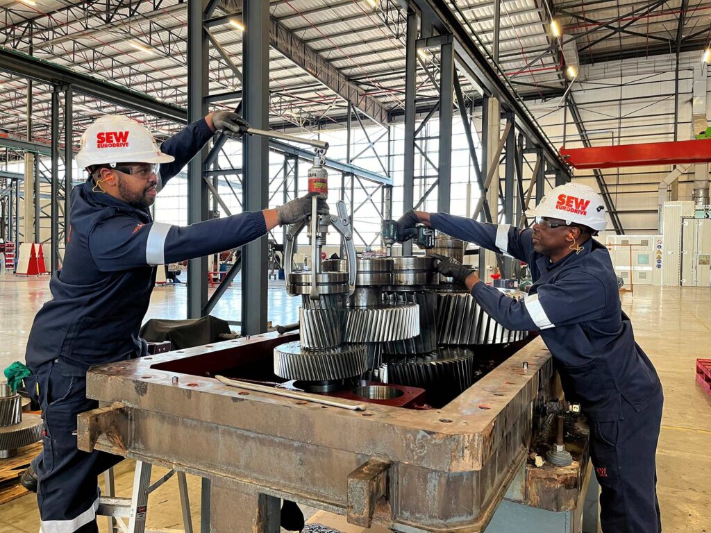 SEW-EURODRIVE’s industrial gearbox repair capability ensures that power packs and critical drive components are fully restored to OEM standards for long term operational reliability.