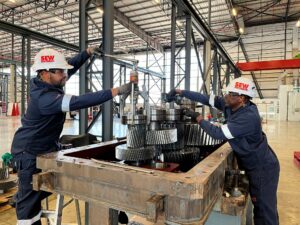 SEW-EURODRIVE’s industrial gearbox repair capability ensures that power packs and critical drive components are fully restored to OEM standards for long term operational reliability.