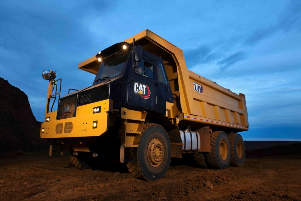 The new Cat 707 is available for select regions with US EPA Tier 3 and equivalent emissions standards, including Africa, Middle East, Asia Pacific, South America, Southeast Asia and Eurasia.