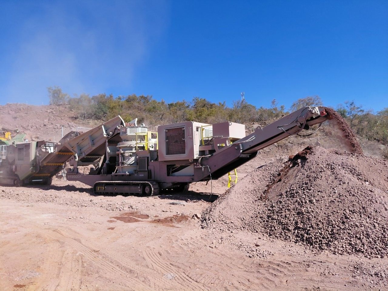Astec FT200 cone crusher.