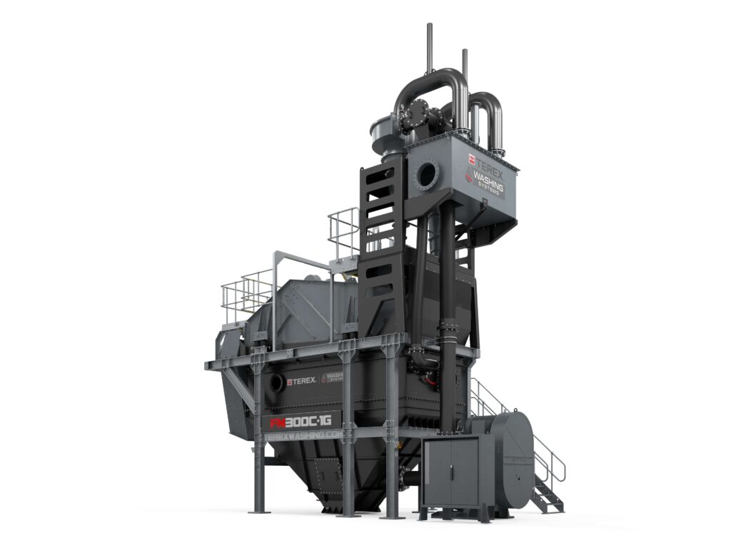 The FM 300 Compact is designed with accessible maintenance zones, including clear access to pump and motor assemblies.