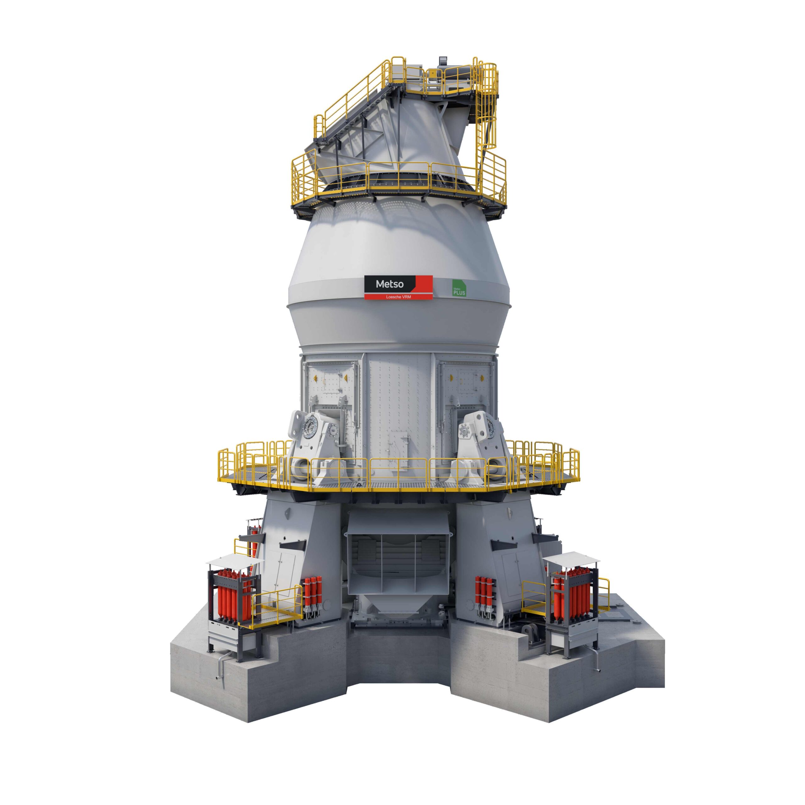 The Metso Loesche VRM dry grinding technology can replace high-pressure grinding rolls, horizontal mills in primary and secondary applications and tertiary stirred mill applications.