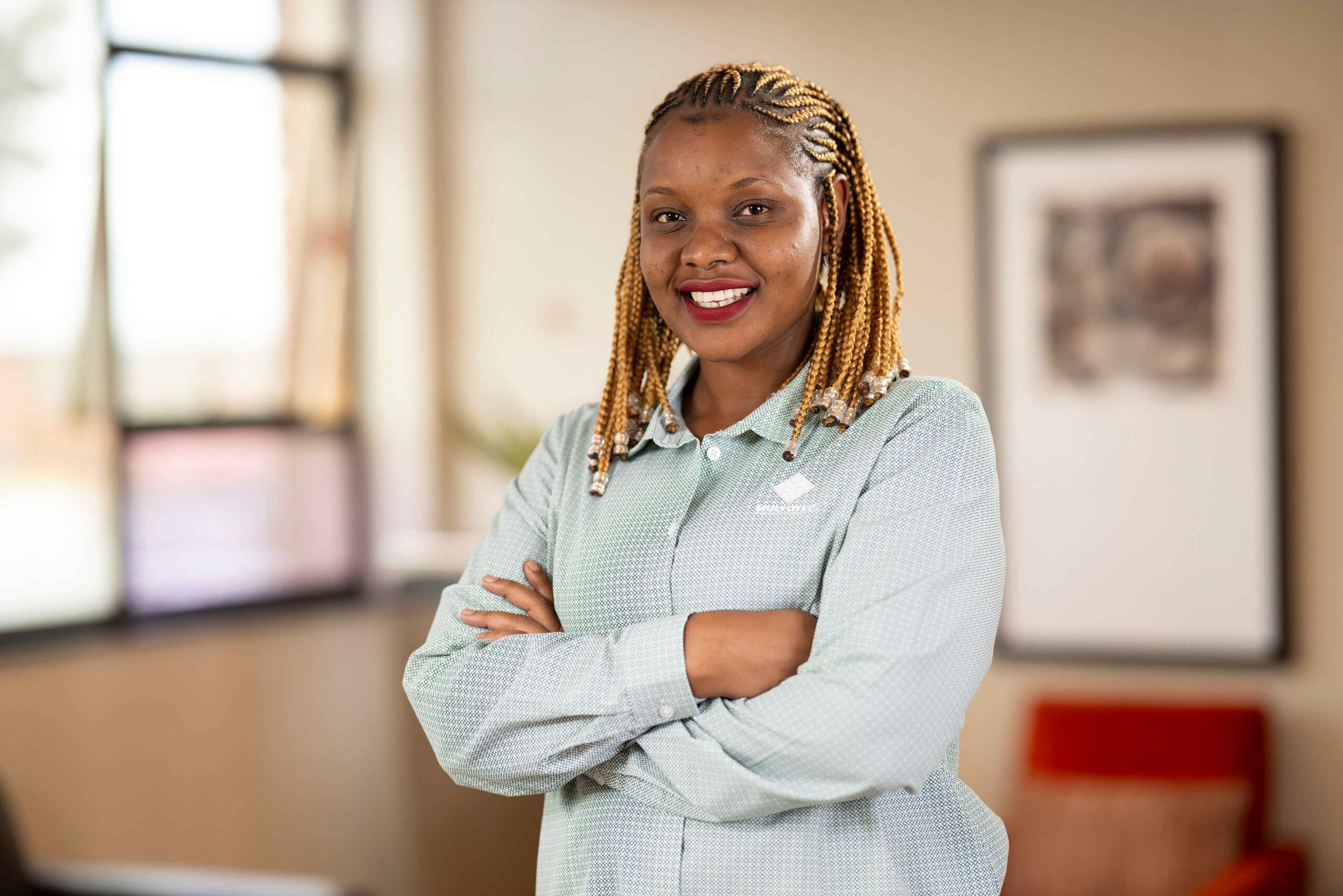 Keletso Mabula, Sales Engineer for Belt Cleaners at MATO Products, a member of the Multotec Group.