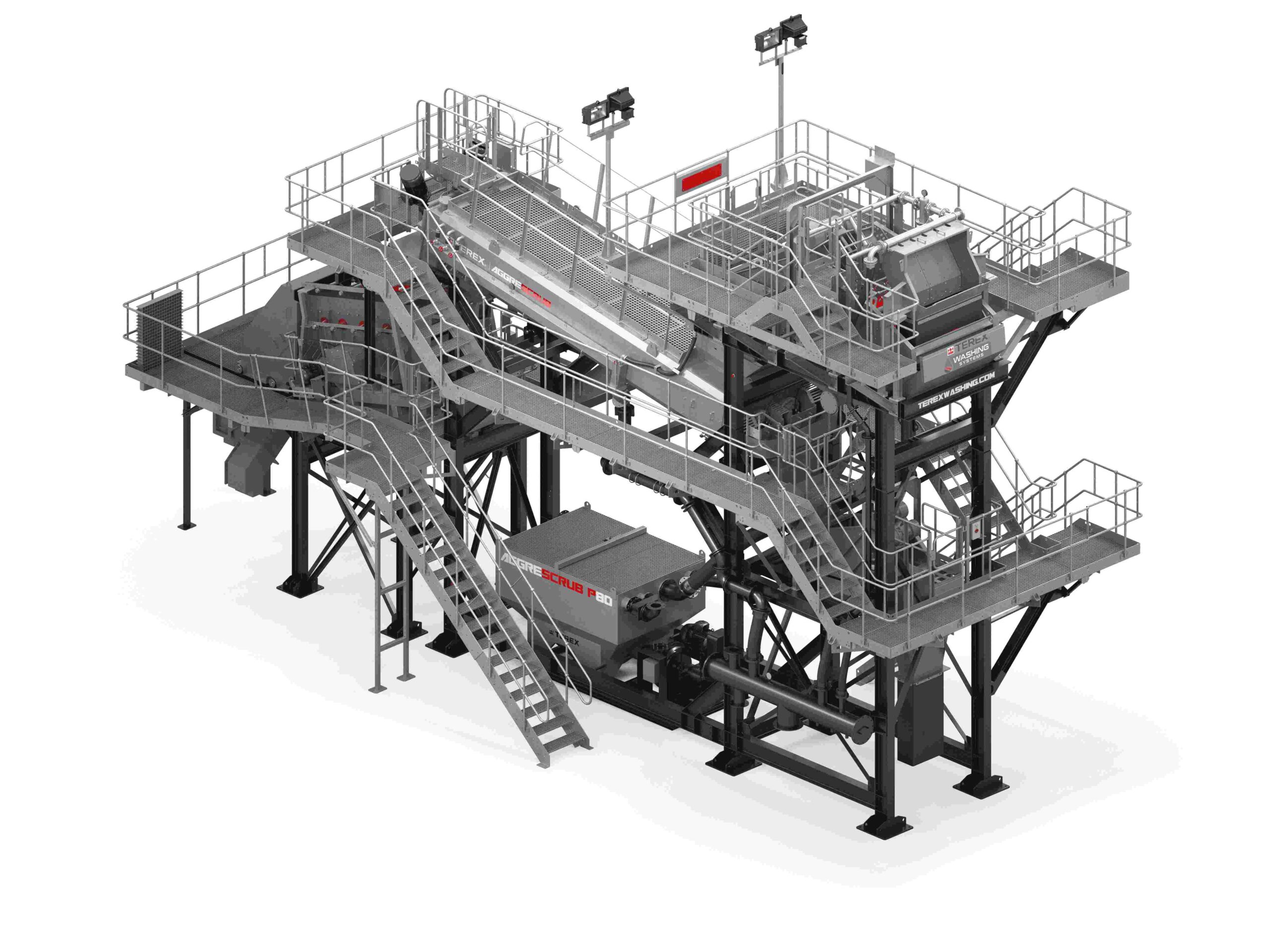 The AggreScrub™ P80 is a high performance wet processing solution engineered for construction and demolition waste, excavation material and aggregate applications.