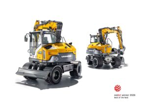 With their compact design, high performance and user-orientated design, the A 909 Compact and A 911 Compact set new standards in compact wheeled excavator’s segment.