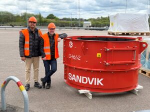The first Sandvik CH662 units for Africa successfully completed factory acceptance testing in Sweden before being shipped to South Africa for installation at a platinum mining operation.
